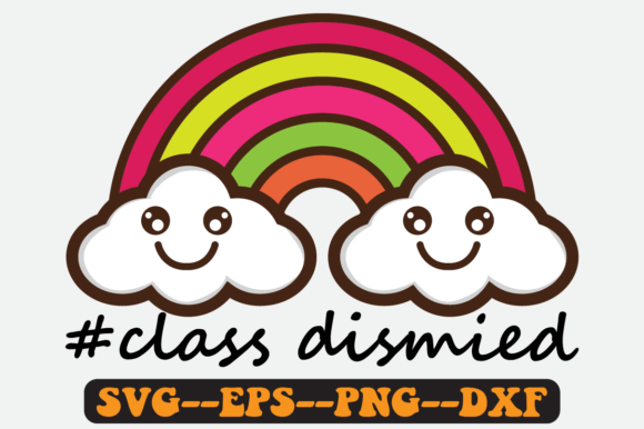 Class Dismissed Quote Retro Svg Design