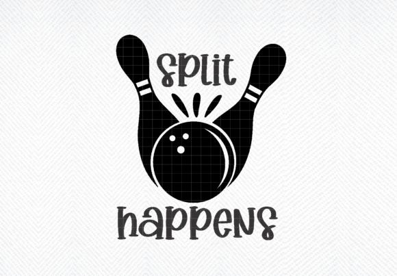 Split Happens Svg, Bowling